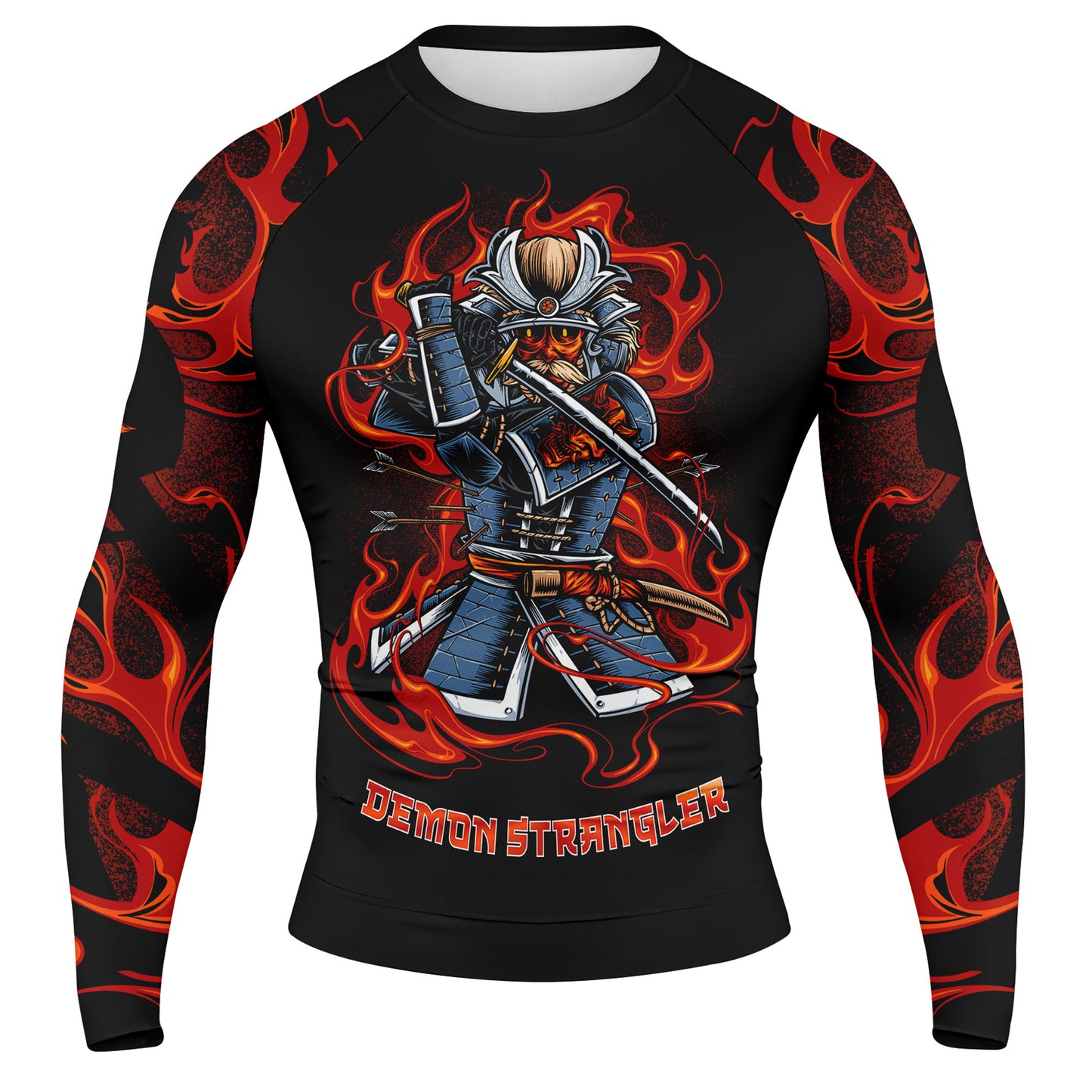 Samurai - Premium Sublimated Rashguard Kids Adults Unisex