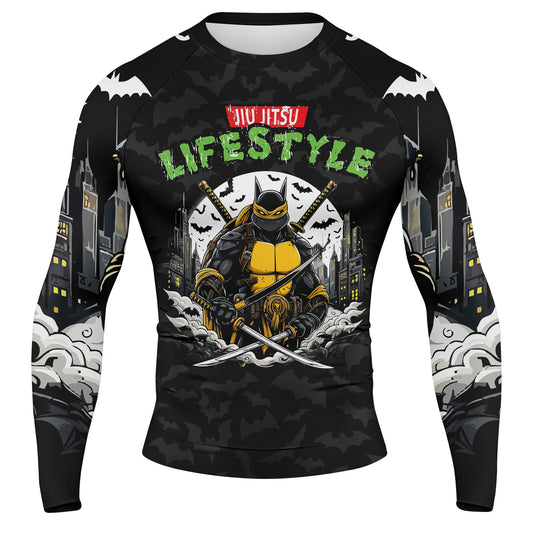 Turtle Batman - Premium Sublimated Rashguard Kids Adults Unisex