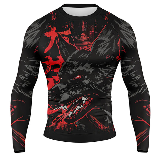 The Wolf - Premium Sublimated Rashguard Kids Adults Unisex