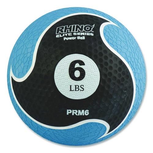 Rhino Elite Medicine Ball, 6 lb, Blue