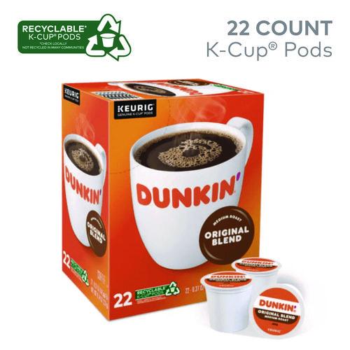 K-Cup Pods, Original Blend, 22/Box
