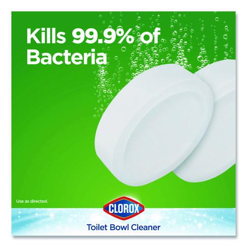 Ultra Clean Toilet Tablets Bleach, 3.5 oz Tablet, 2/Pack, 6 Packs/Carton