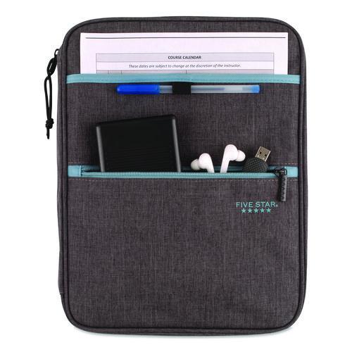 1" Carry All Zip Binder, 3 Rings, 1" Capacity, 11 x 8.5, Randomly Assorted Color