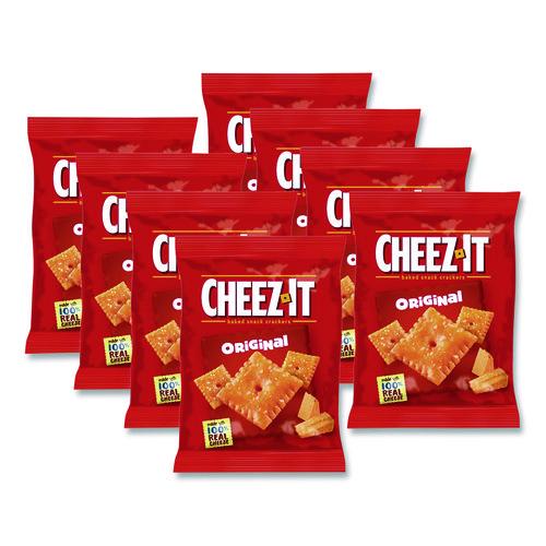 Cheez-It Crackers, 1.5 oz Single-Serving Snack Pack, 8/Box