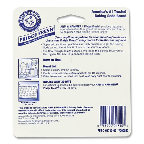 Fridge Fresh Baking Soda, Unscented, 5.5 oz