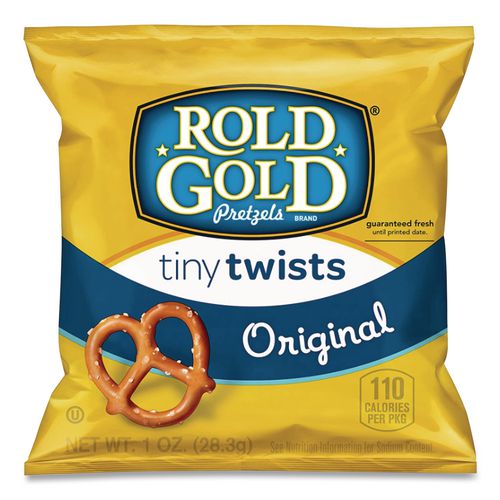Tiny Twists Pretzels, 1 oz Bag, 88/Carton