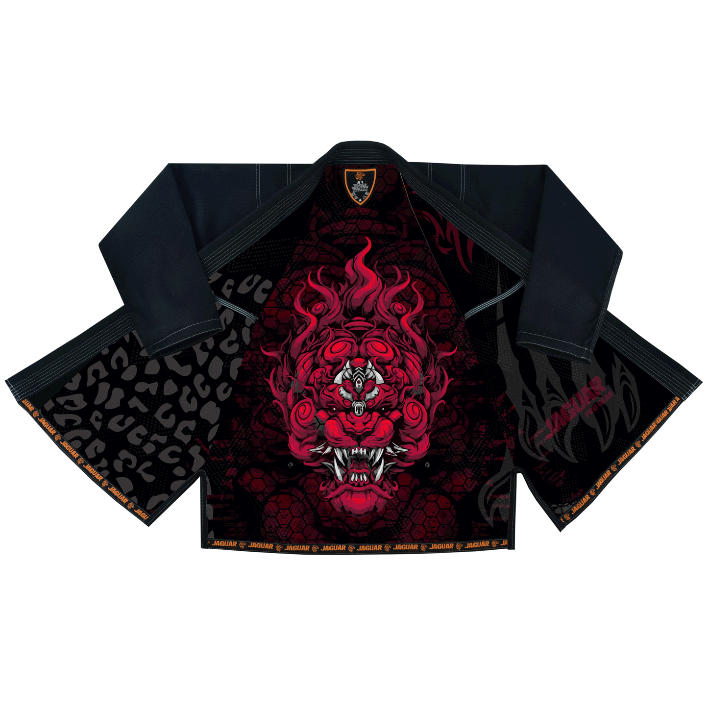 Jaguar Pro Gear - Samurai-ONI Inner Sublimated - Pro Brazilian Jiu Jitsu Kimono Gi Uniform Unisex