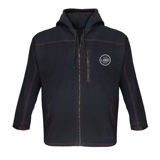 Jaguar Pro BJJ Hoodie Jacket With Custom Name & Logos - Kids Adults Unisex