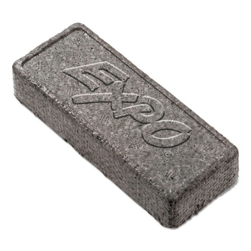 White Board CARE Dry Erase Eraser, 5.13" x 2.25" x 1.25", Charcoal