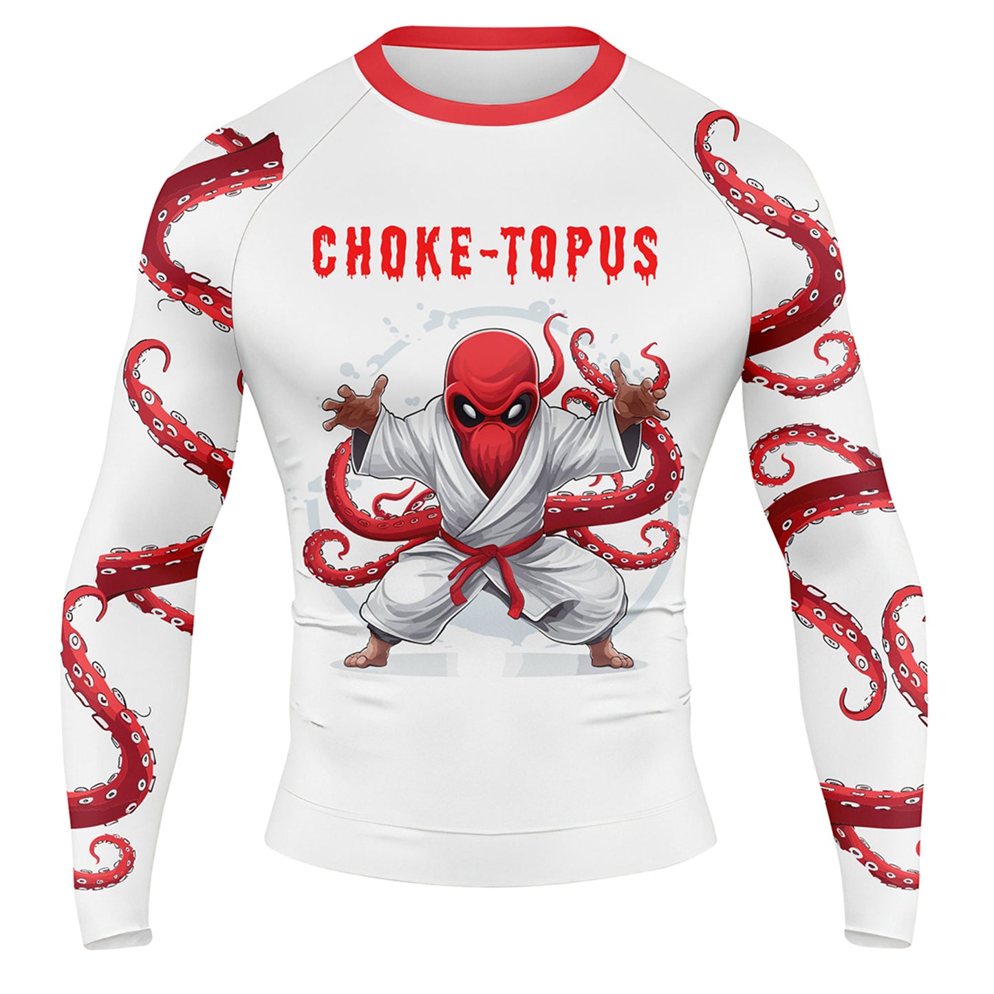 CHOKETOPUS - Premium Sublimated Rashguard Kids Adults Unisex