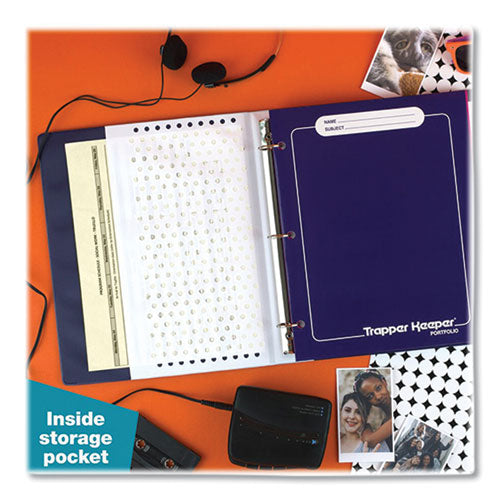 Trapper Keeper 3-Ring Pocket Binder, 1" Capacity, 11.25 x 12.19, Animal