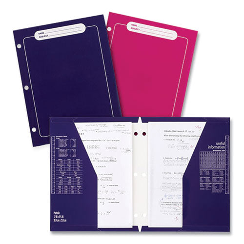 Trapper Keeper 3-Ring Pocket Binder, 1" Capacity, 11.25 x 12.19, Animal