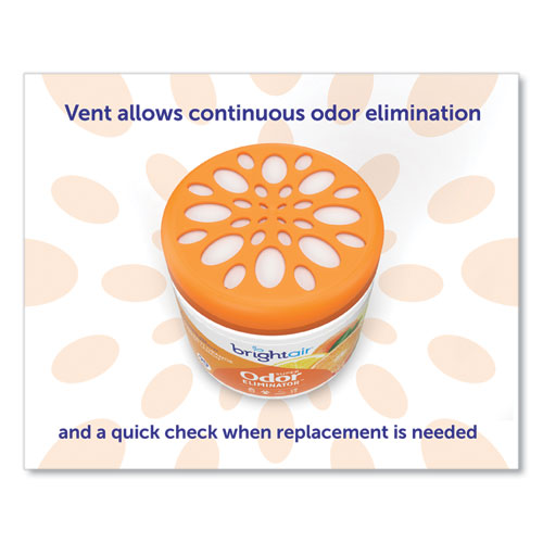 Super Odor Eliminator, Mandarin Orange and Fresh Lemon, 14 oz Jar