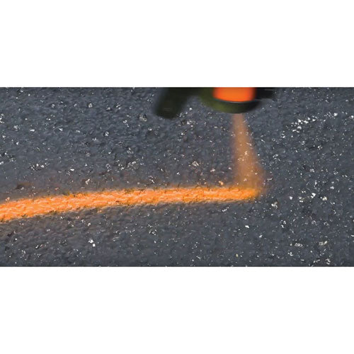 Industrial Choice M1800 System Water-Based Precision Line Marking Paint, Flat Safety Red, 17 oz Aerosol Can, 12/Carton