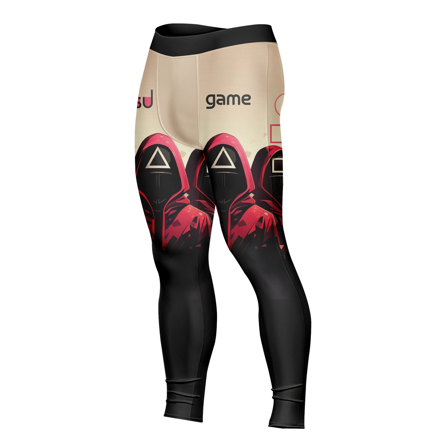 Squid Game - Premium Compression Pant Unisex Workout Yoga And Casual