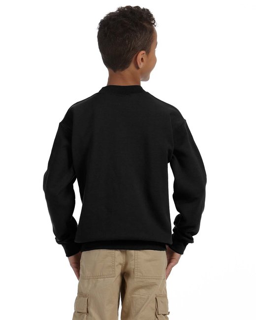 G180b Gildan Youth Heavy Blend™ Fleece Crew