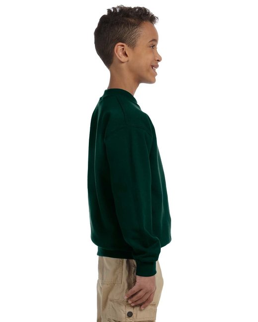 G180b Gildan Youth Heavy Blend™ Fleece Crew