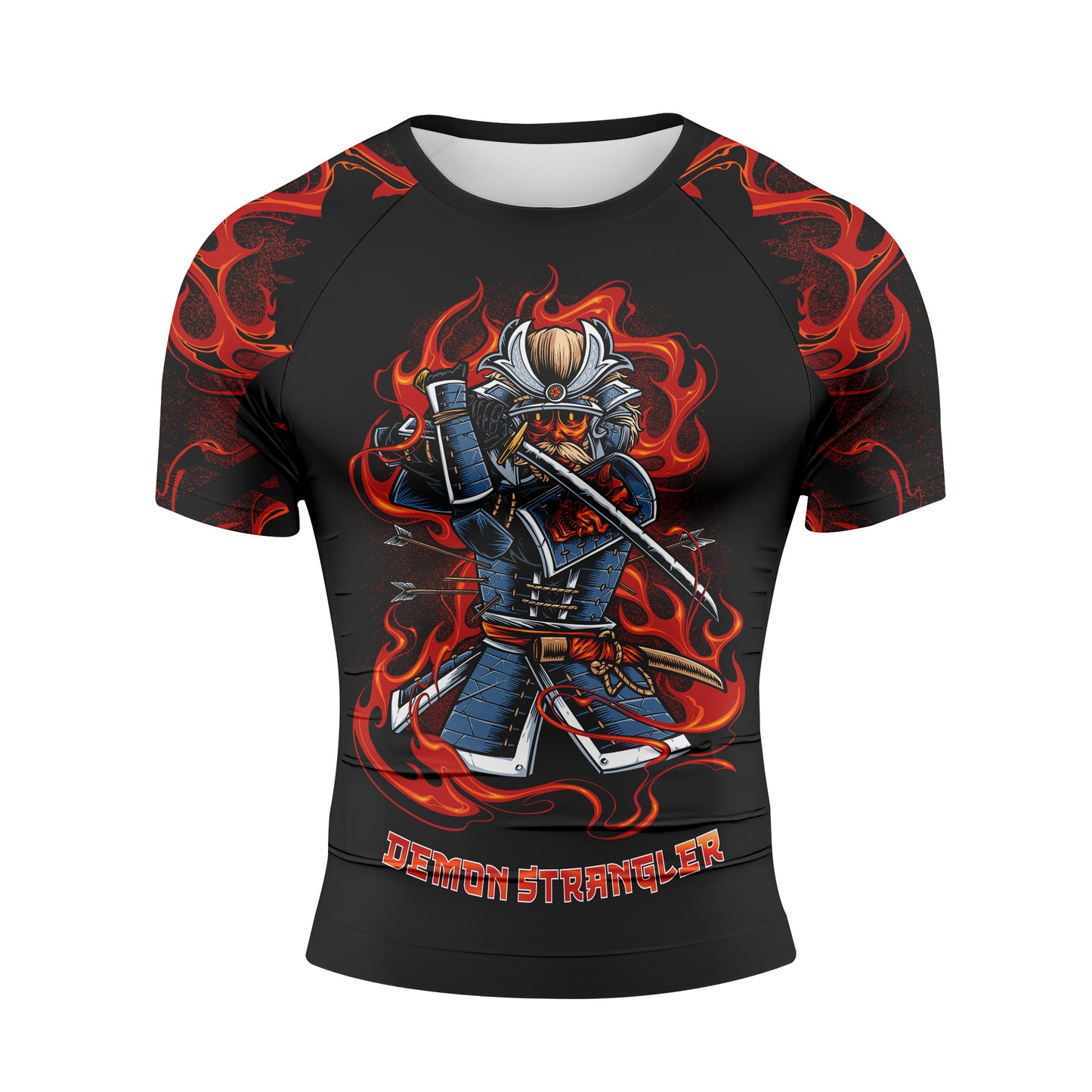 Samurai - Premium Sublimated Rashguard Kids Adults Unisex