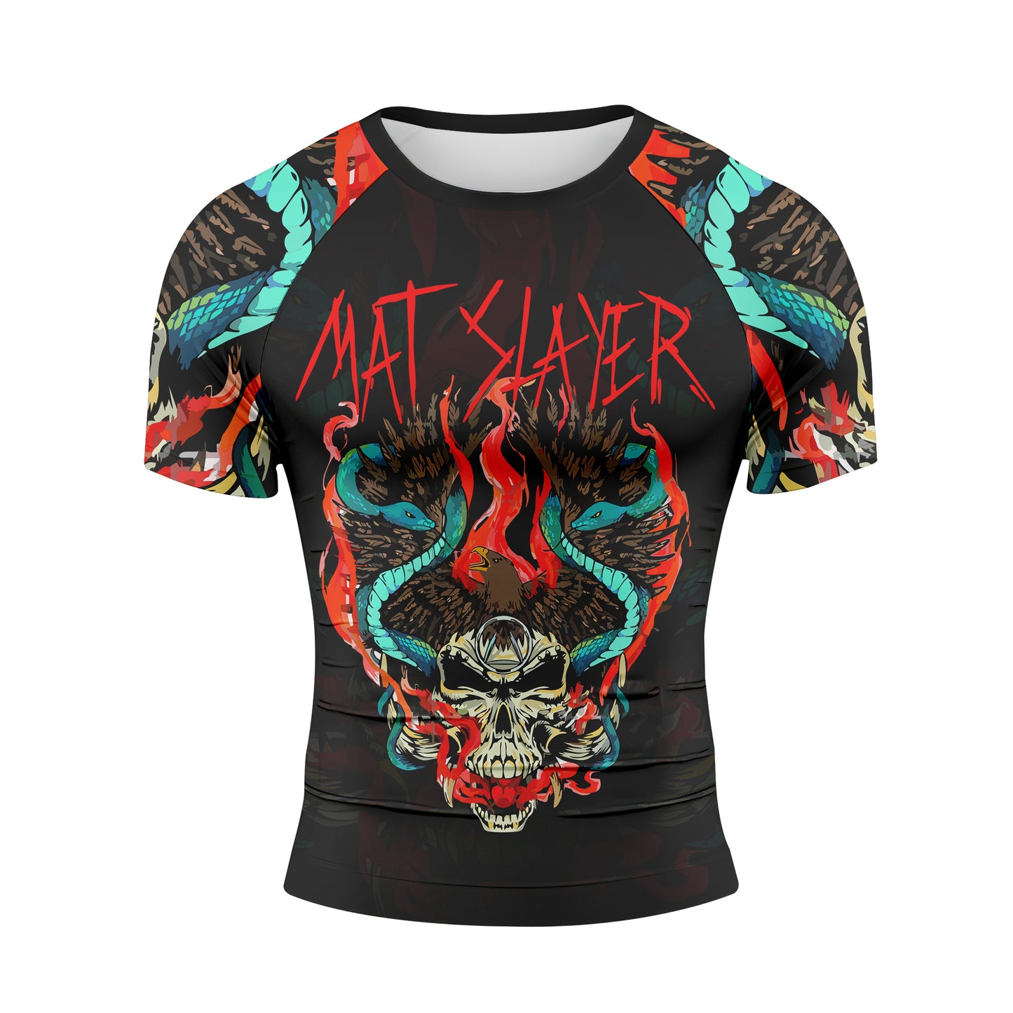 Mat Slayer - Premium Sublimated Rashguard Kids Adults Unisex