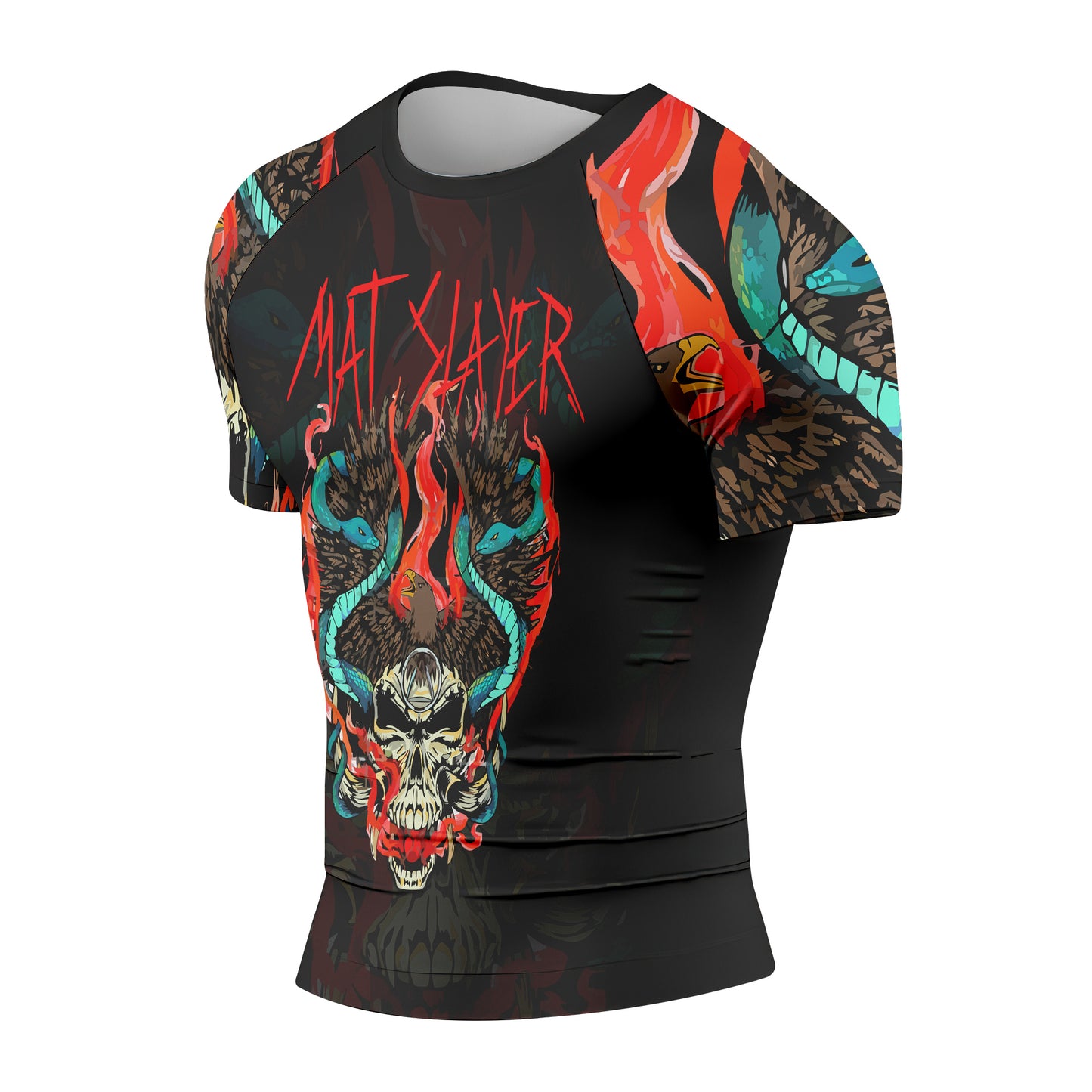 Mat Slayer - Premium Sublimated Rashguard Kids Adults Unisex
