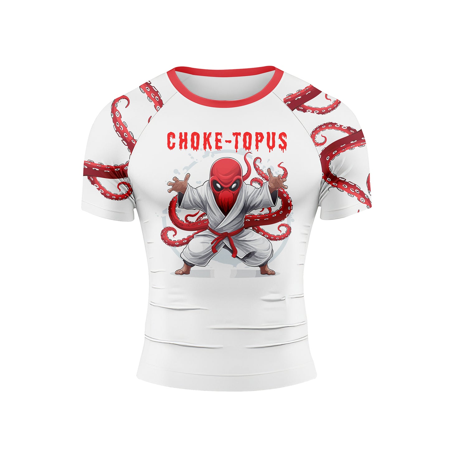 CHOKETOPUS - Premium Sublimated Rashguard Kids Adults Unisex