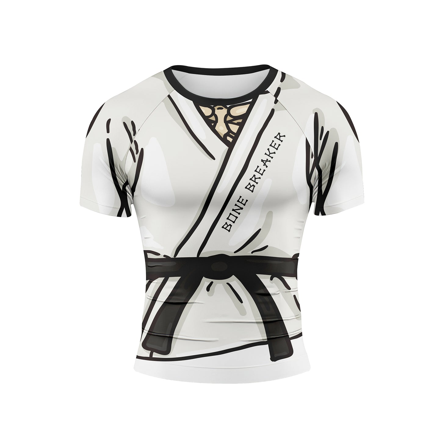 BONE BREAKER - Premium Sublimated Rashguard Kids Adults Unisex