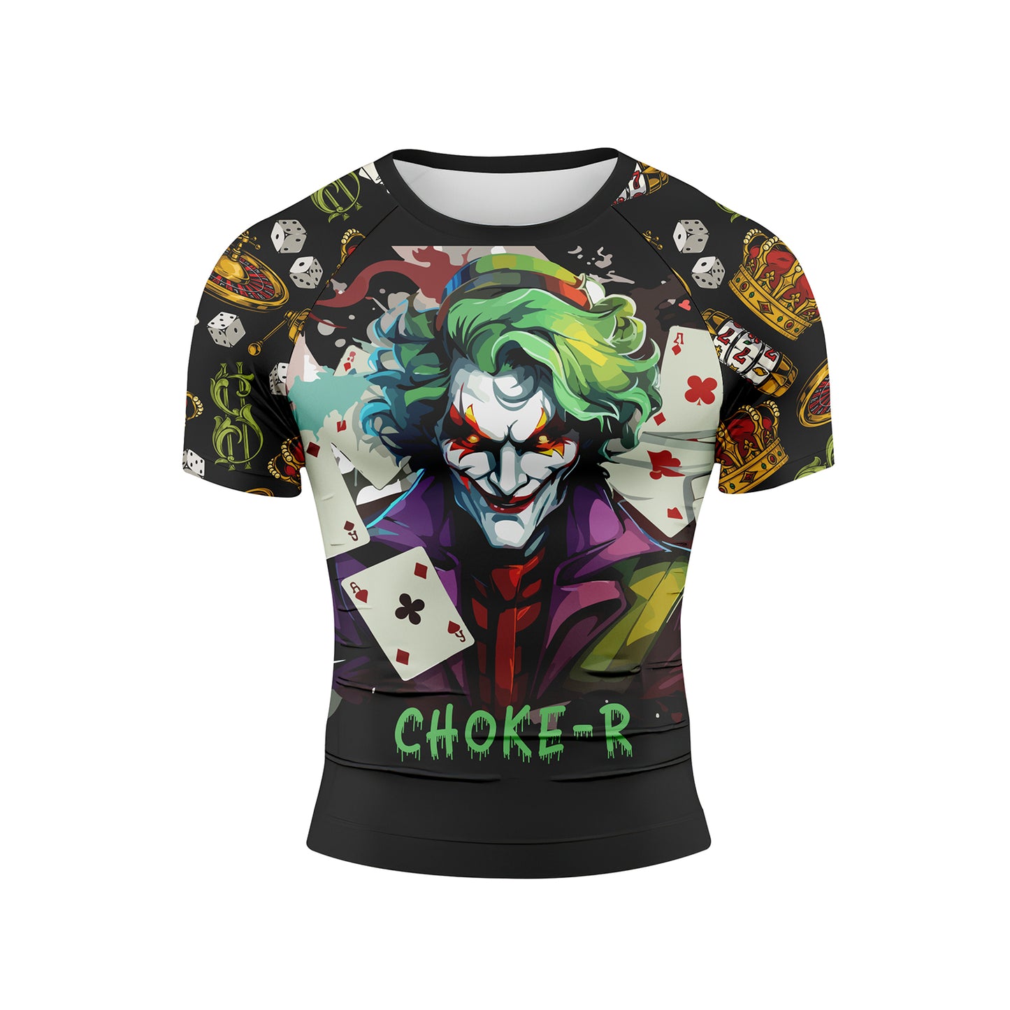 CHOKE-R Premium Sublimated Rashguard Kids Adults Unisex