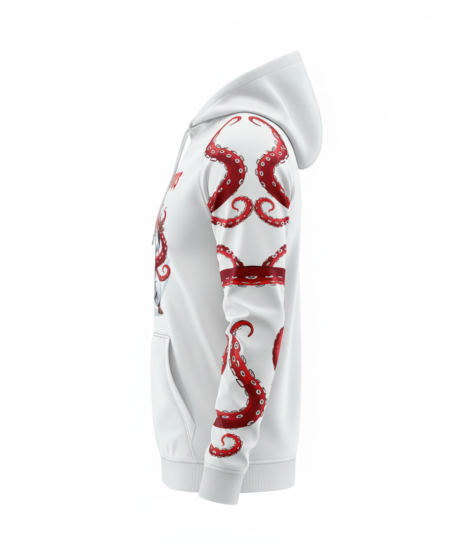 Jaguar Pro Gear – Choke-Topus Zip Up Sublimated 3D Animation Hoodie | Unisex Kids & Adults