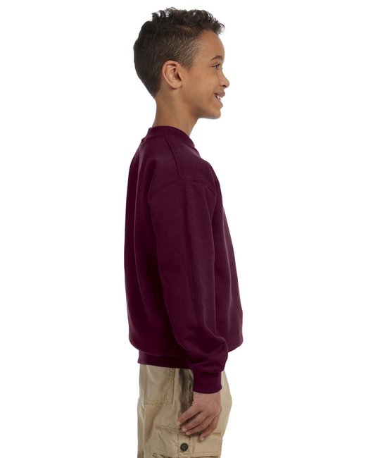 G180b Gildan Youth Heavy Blend™ Fleece Crew