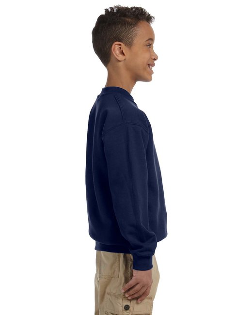 G180b Gildan Youth Heavy Blend™ Fleece Crew