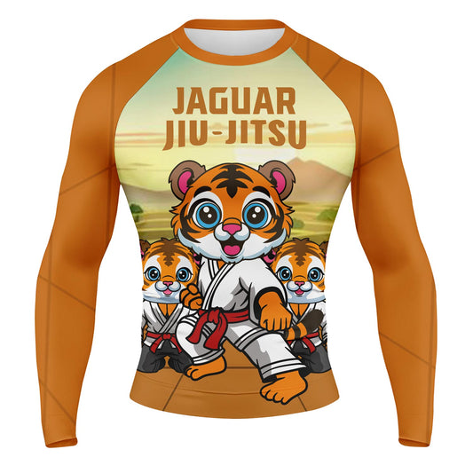 Rocky Satin Tiger - Premium Sublimated Rashguard Kids Adults Unisex