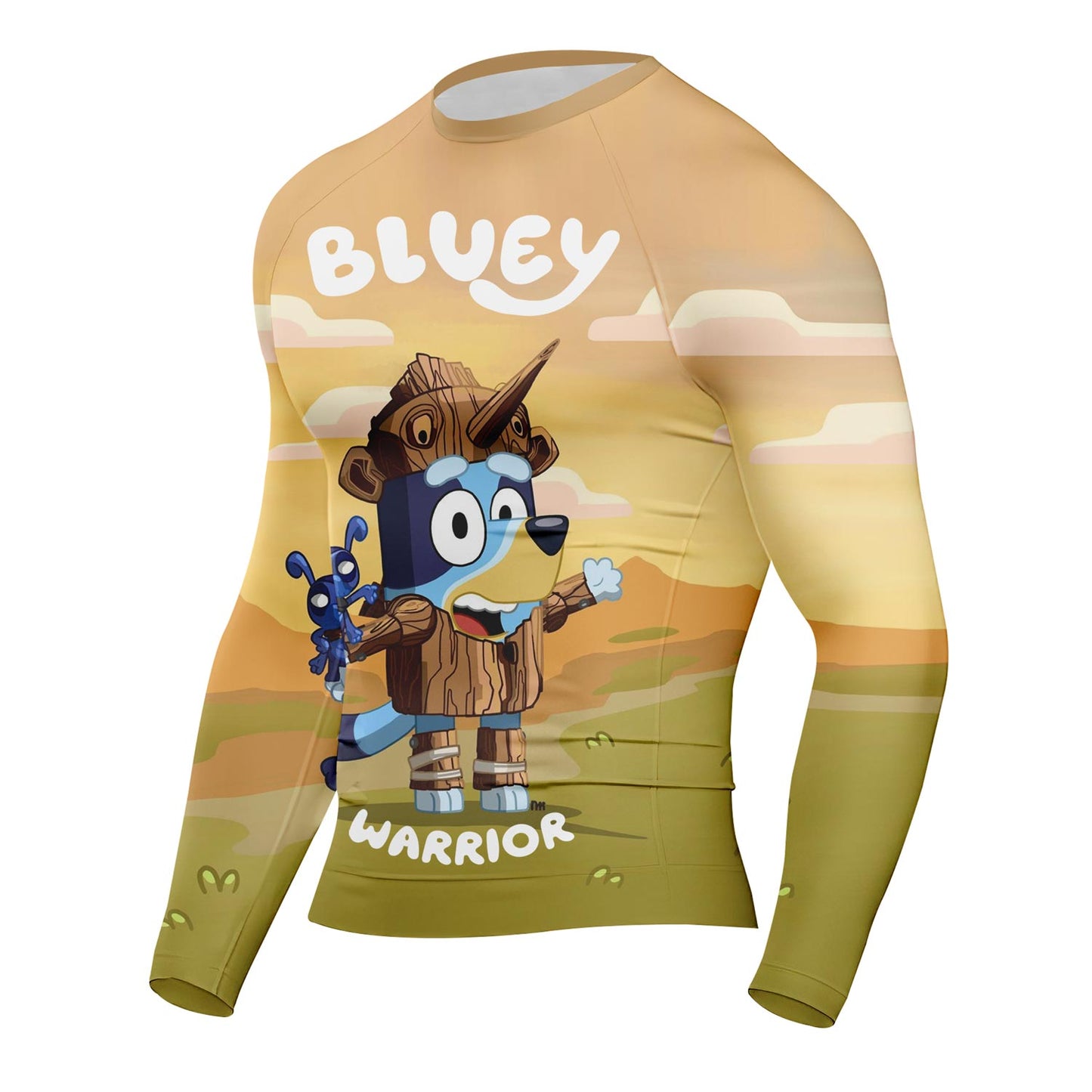 Disney Bluey - Premium Sublimated Rashguard Kids Adults Unisex