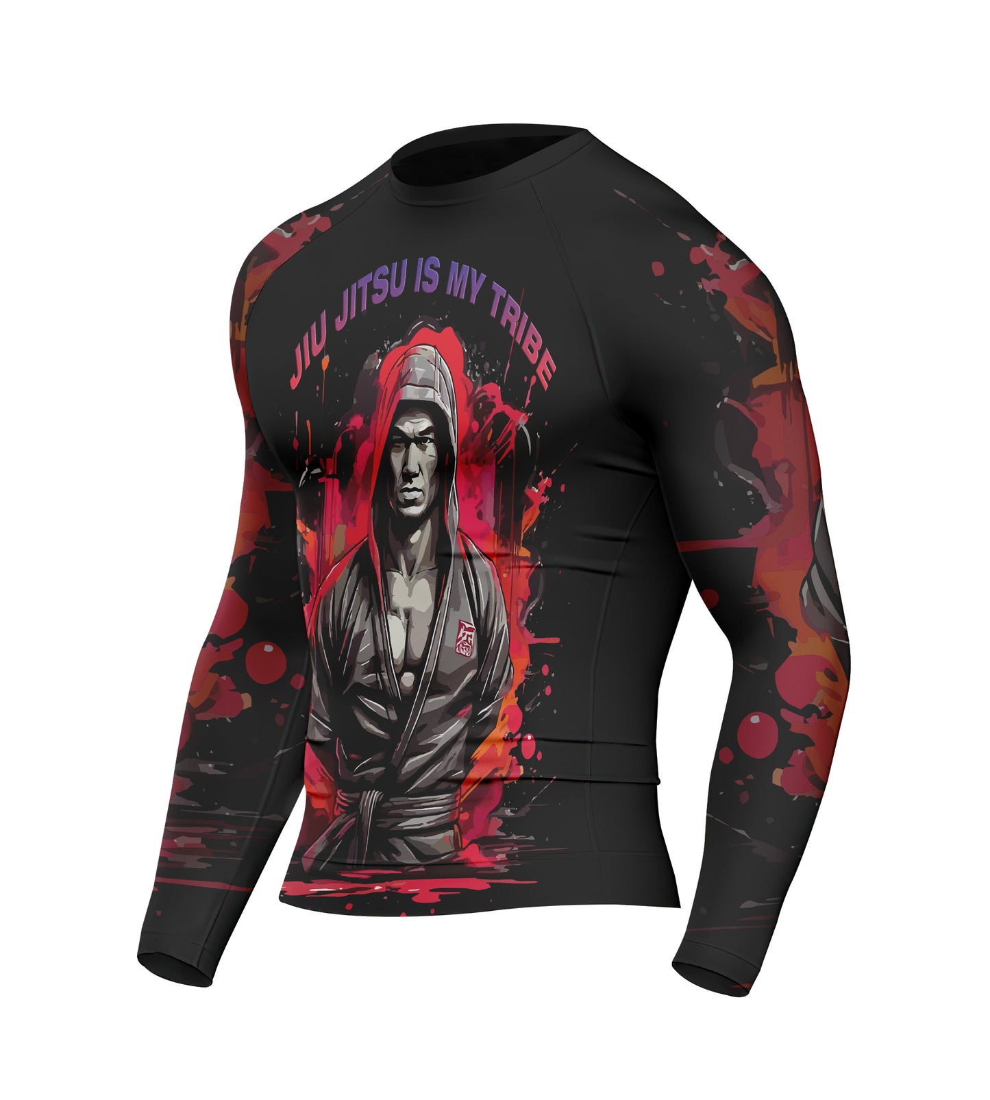 Jiujitsu Is My Tribe - Premium Sublimated Rashguard Kids Adults Unisex