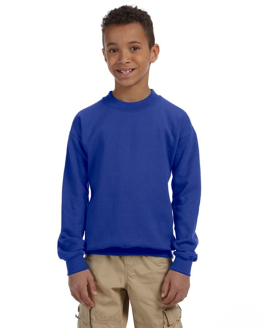 G180b Gildan Youth Heavy Blend™ Fleece Crew