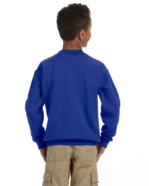 G180b Gildan Youth Heavy Blend™ Fleece Crew