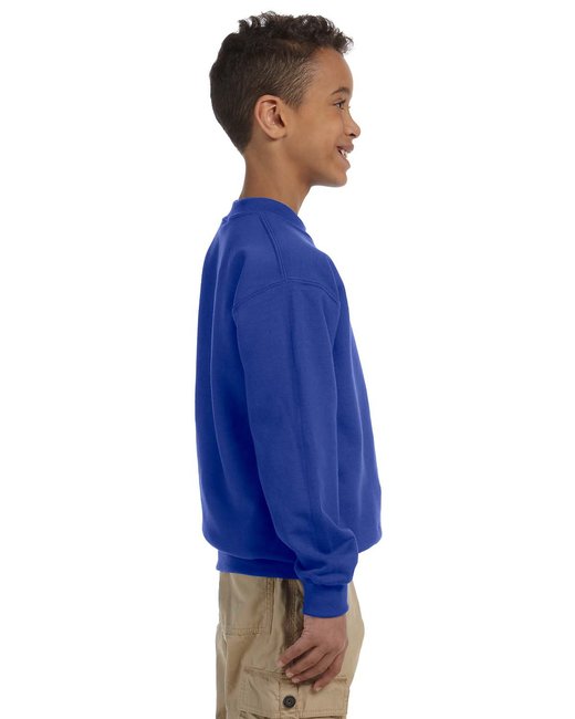 G180b Gildan Youth Heavy Blend™ Fleece Crew