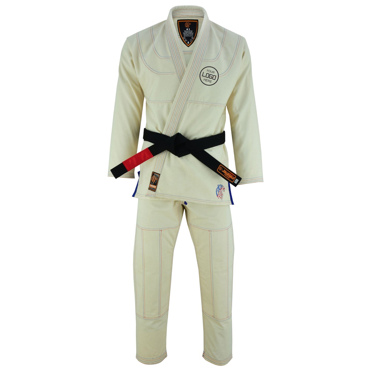 Jaguar Organo  - Custom Name and Logo Brazilian Jiu Jitsu BJJ Gi