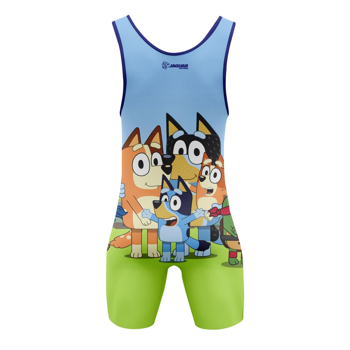 Bluey Bingo - Premium Wrestling & BJJ Singlet Kids Adults Unisex