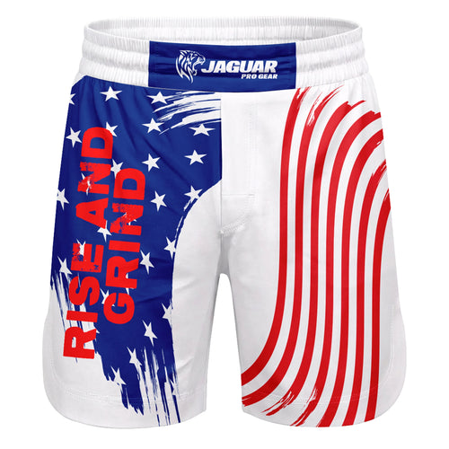 Rise & Grind - MMA BJJ Rank Short For Mixed Martial Arts Boxing Muay Thai Training & Fight