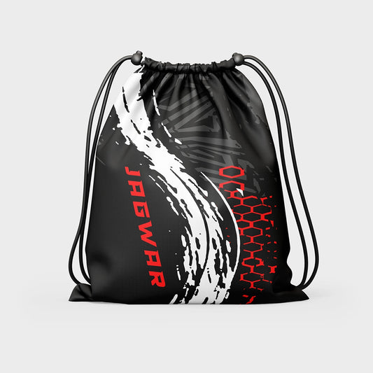 Jaguar Pro Gear - Hexagon Tech Stripe Performance Drawstring Bag