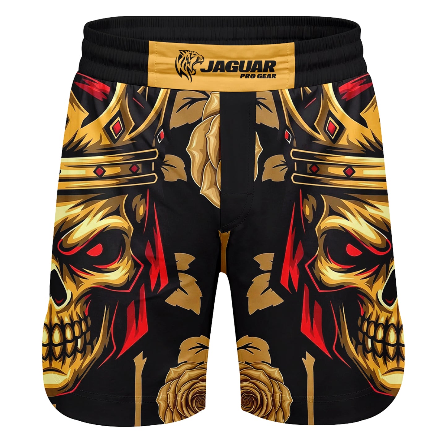 King Skull - MMA BJJ Rank Short For Mixed Martial Arts Boxing Muay Thai Training & Fight