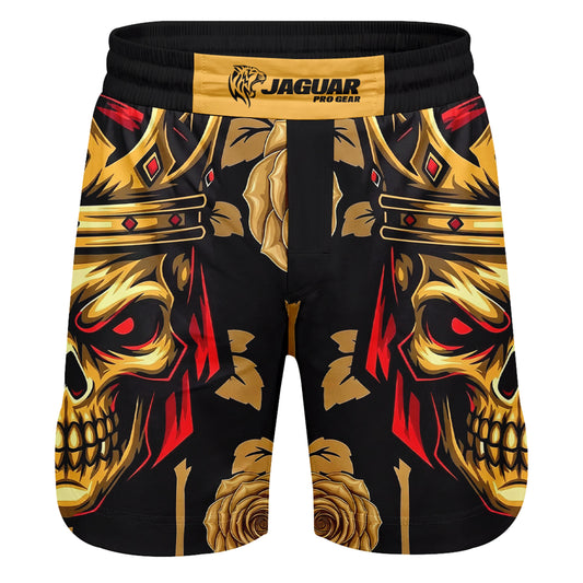 King Skull - MMA BJJ Rank Short For Mixed Martial Arts Boxing Muay Thai Training & Fight