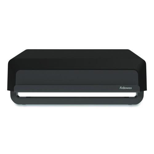 Breyta Monitor Stand, 13.94" x 11.97" x 3.23" to 5.9", Black, Supports 33 lb