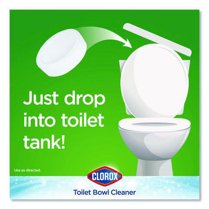 Ultra Clean Toilet Tablets Bleach, 3.5 oz Tablet, 2/Pack, 6 Packs/Carton