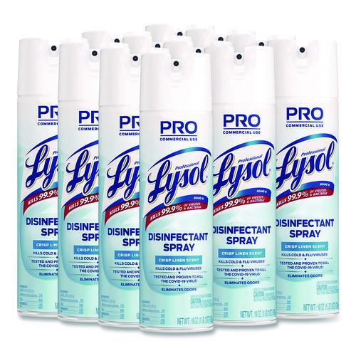Disinfecting Wipes, 1-Ply, Fresh Scent, 7 x 8, White, 75/Canister, 6 Canisters/Carton