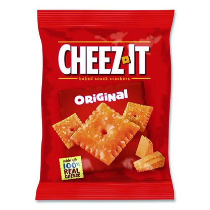 Cheez-It Crackers, 1.5 oz Single-Serving Snack Pack, 8/Box