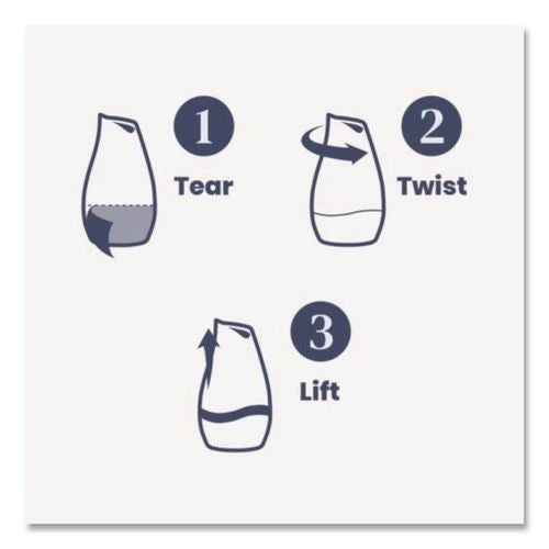 Adjustables Air Freshener, After the Rain Scent, 7 oz Solid, 12/Carton