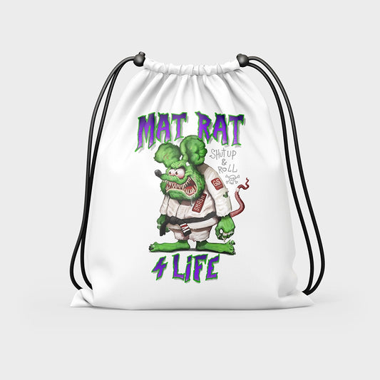 Jaguar Pro Gear - Mat Rat 4 Life Graphic Drawstring Bag For Gear Carry