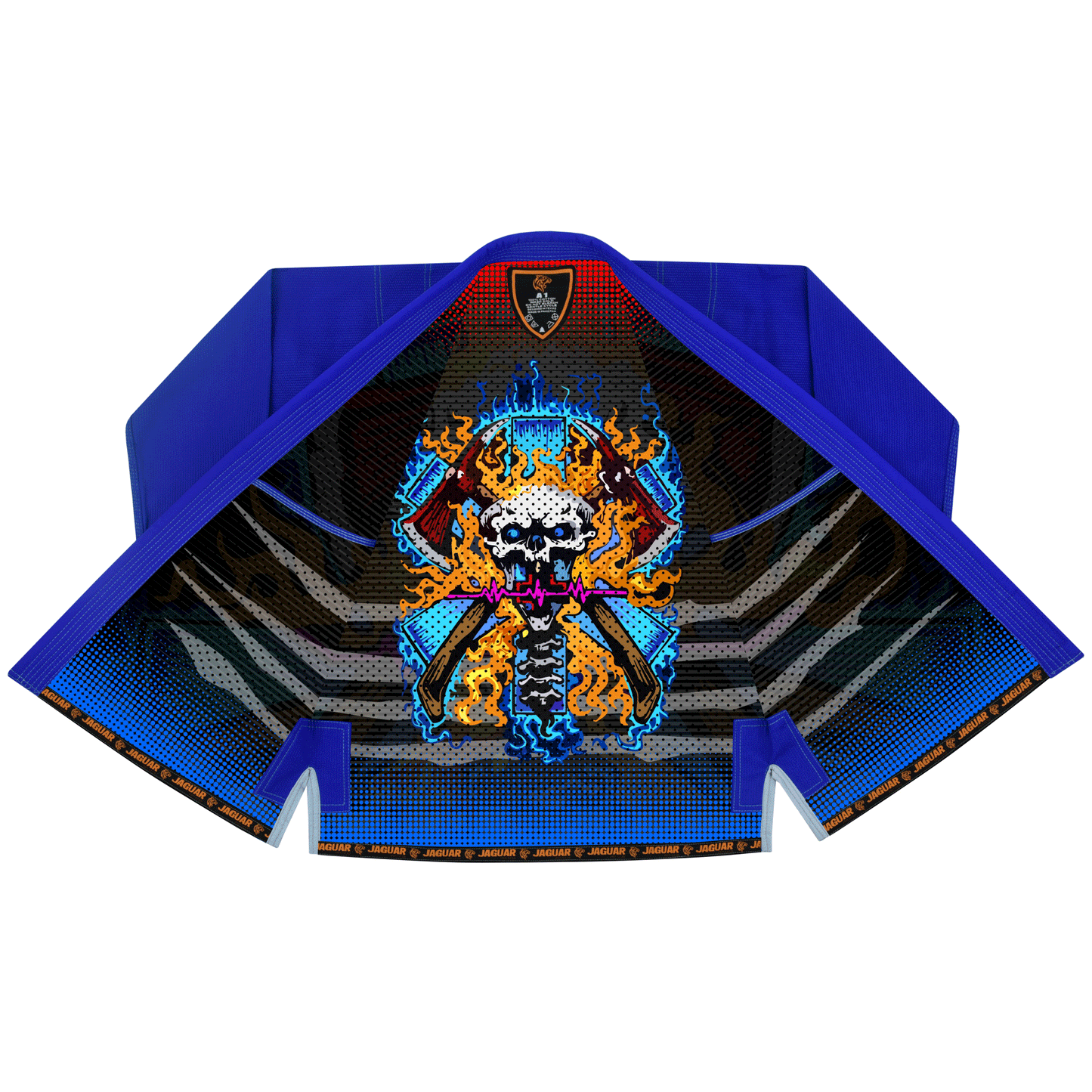 Jaguar Pro Gear - Dead Work Inner Sublimated - Pro Brazilian Jiu Jitsu Kimono Gi Uniform Unisex