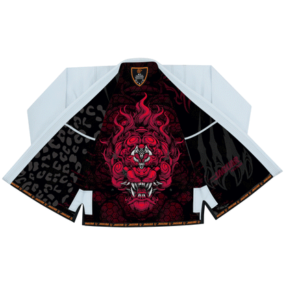 Jaguar Pro Gear - Samurai-ONI Inner Sublimated - Pro Brazilian Jiu Jitsu Kimono Gi Uniform Unisex